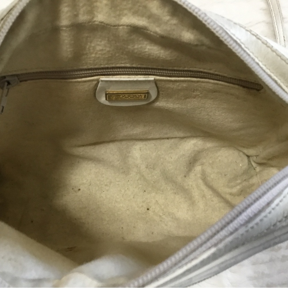 GUCCI Shoulder Bag Leather White Authentic AS IS - Picture 12 of 16